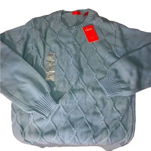 Izod Men’s Sweater Teal Color Size M